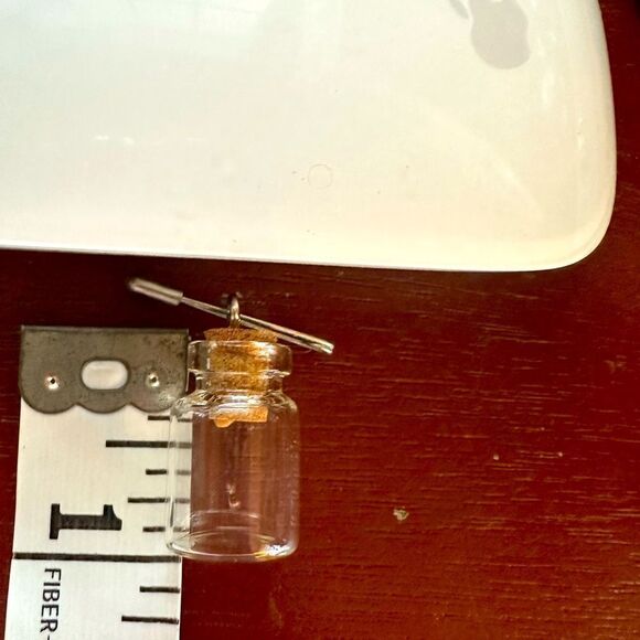 JUST IN☀️Mustard Seed in a Bottle Charm For Necklace Pin Keychains Faith Mission - Picture 4 of 8